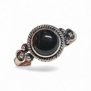 🖤💍ethnic look sterling/925 black onyx ring NWOT